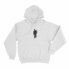 Blohsh Silhouette Unisex Hoodie White