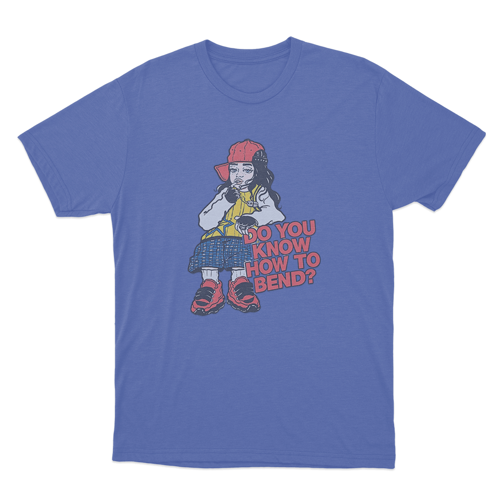 Do You Know How To Bend Unisex T Shirt Blue Do You Know How To Bend Unisex T Shirt Blue