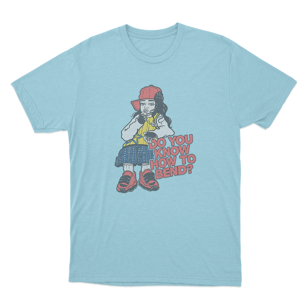 Do You Know How To Bend Unisex T Shirt Sky Blue Do You Know How To Bend Unisex T Shirt Sky Blue