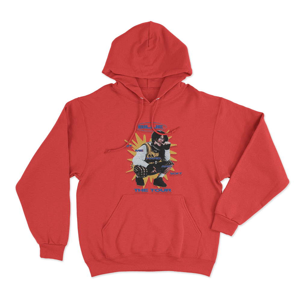 Hit Me Hard And Soft World Tour Unisex Hoodie Red Hit Me Hard And Soft World Tour Unisex Hoodie Red