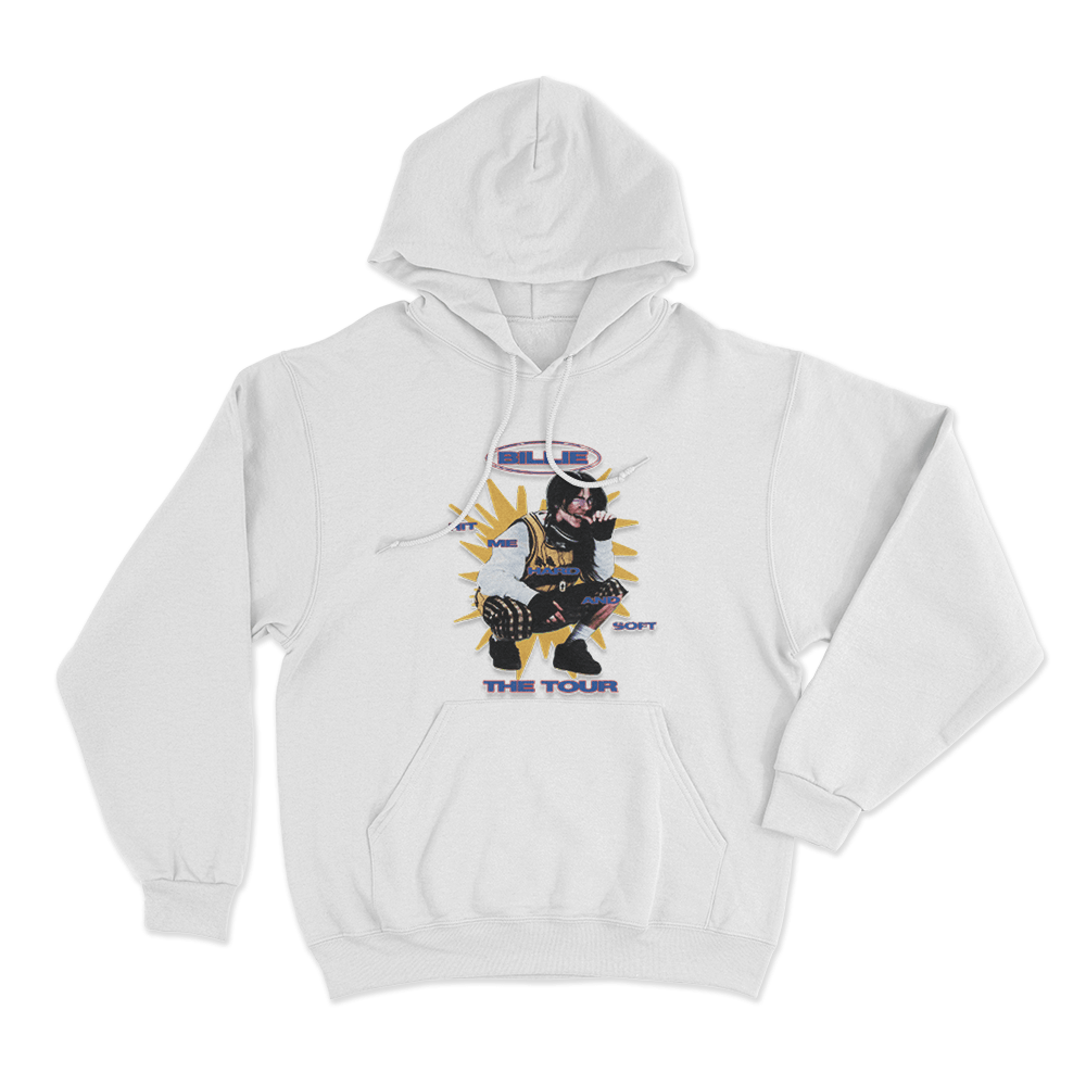 Hit Me Hard And Soft World Tour Unisex Hoodie White Hit Me Hard And Soft World Tour Unisex Hoodie White