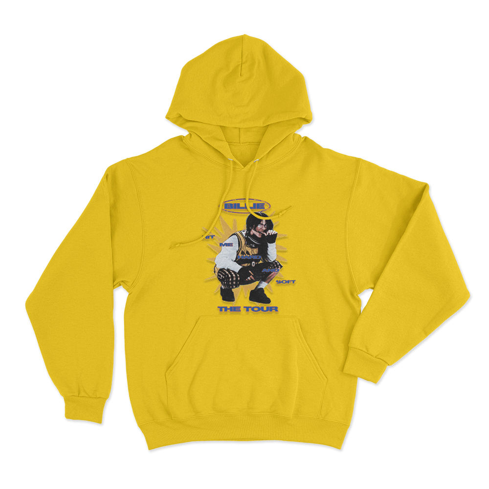 Hit Me Hard And Soft World Tour Unisex Hoodie Yellow Hit Me Hard And Soft World Tour Unisex Hoodie Yellow